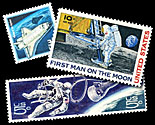 Selection of U.S. Space Stamps